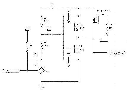 P溝道MOD管開(kāi)關(guān)電路