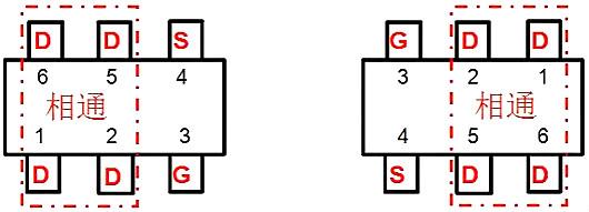 場效應(yīng)管電路圖符號