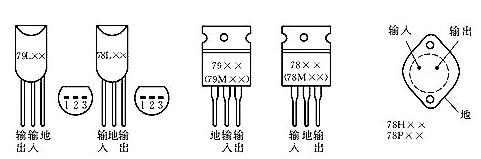 三端穩(wěn)壓管7805引腳