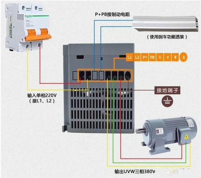 380V電機(jī)如何轉(zhuǎn)接成220V