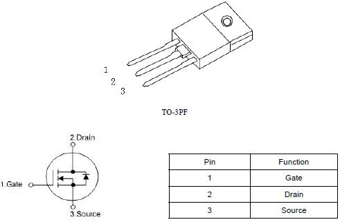 MOS管KNX42150A 2.8A 1500V