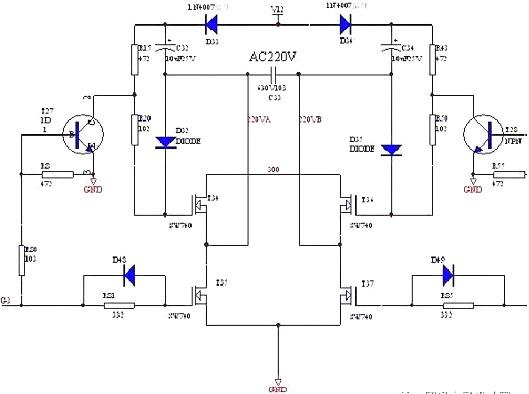 MOSFET柵極,驅(qū)動電路,PNP