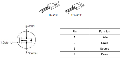 MOS管,KNX4760A,8A/600V