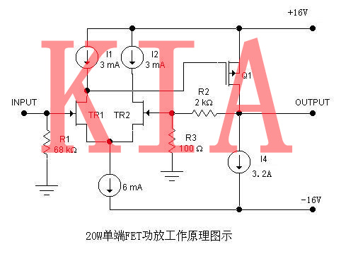 場(chǎng)效應(yīng)管，功放電路