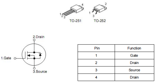 4820場效應(yīng)管參數(shù)引腳圖,200V 9A,KNX4820B中文資料-KIA MOS管