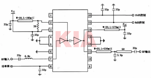 專業(yè)功放電路圖,功放電路原理圖-KIA MOS管